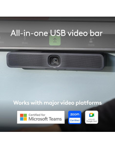 Cámara de Conferencia Logitech MeetUp 2 USB Compacta 2