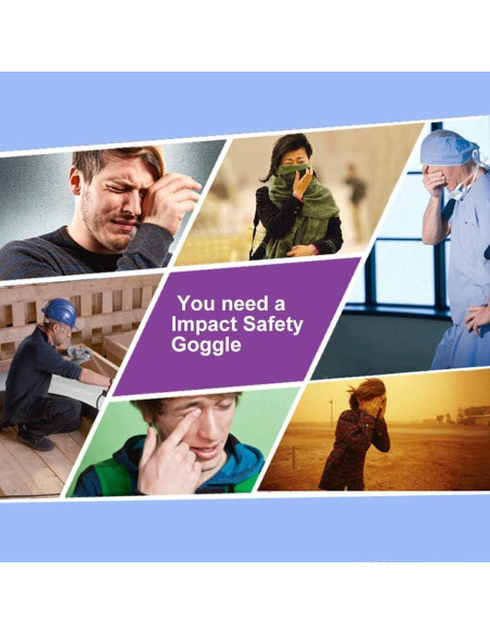 Gafas de Seguridad SUPERMORE Antiempañantes Ajustables