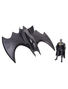 Figura de Acción Batman 10 cm y Batwing The Flash - Spin Master