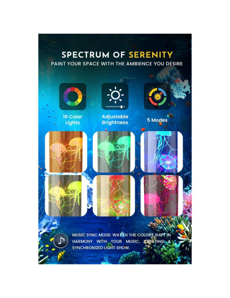 Lámpara de Medusas Brewish con altavoz Bluetooth 20W