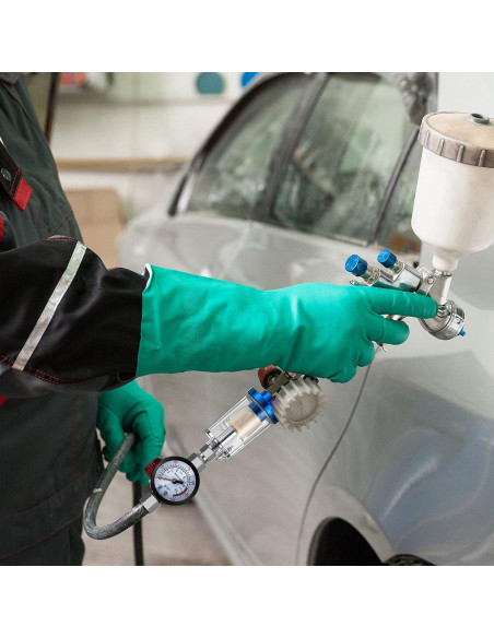 Válvula Reguladora de Aire Honoson 1/4" con Manómetro y Filtro