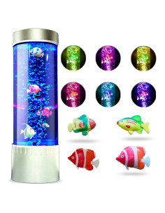 Lámpara de Burbuja Brewish | LED Sensorial 38 cm | Acuario Colorido