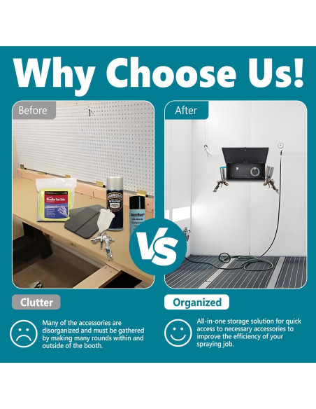 Caja Magnética DITKOK para Cabina de Pulverización 38.86x30.99cm