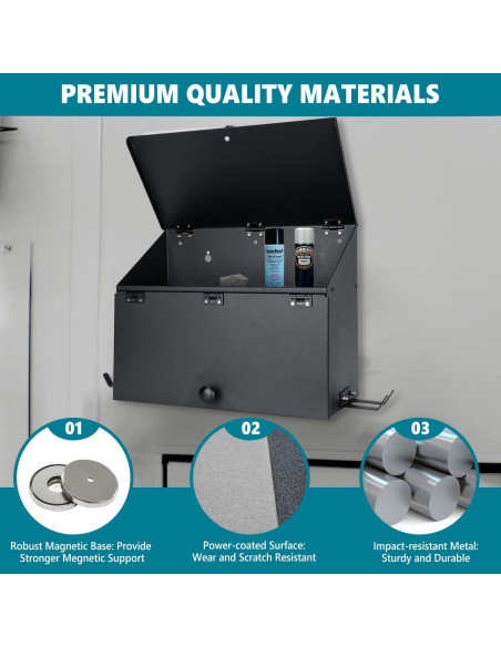 Caja Magnética DITKOK para Cabina de Pulverización 38.86x30.99cm