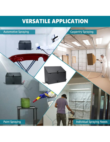 Caja Magnética DITKOK para Cabina de Pulverización 38.86x30.99cm