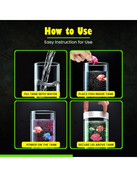 Lámpara de Burbuja Brewish | LED Sensorial 38 cm | Acuario Colorido