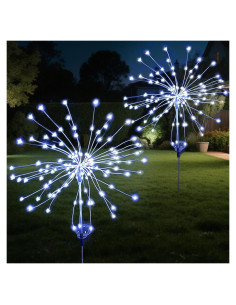 Luces de Jardín Solares JJGoo 120 LEDs 2 Modos Impermeables