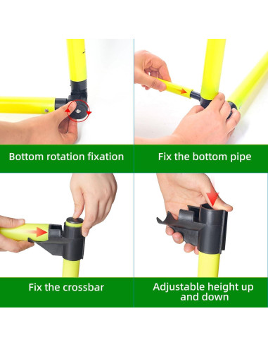 Vallas Ajustables Pindaprda para Entrenamiento de Agilidad