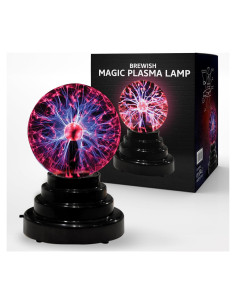 Lámpara de Plasma Brewish 15cm Táctil Interactiva USB