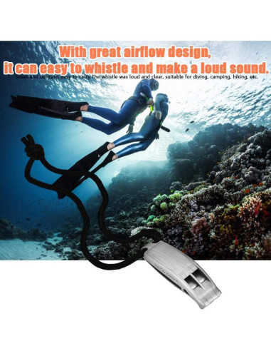 Silbato de Seguridad Keenso para Emergencias en 3 Colores