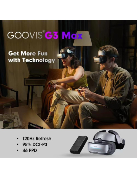 GOOVIS G3Max 5K OLED 3D Gafas de Cine Portátiles