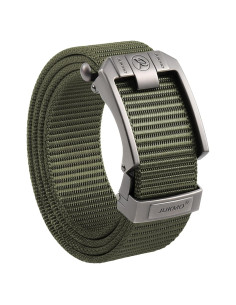 Cinturón Ratchet JUKMO para Hombres Ajustable de Nylon