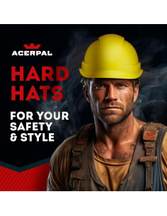 Casco de Seguridad Acerpal 2LMV Color Lima con Ventilación 2