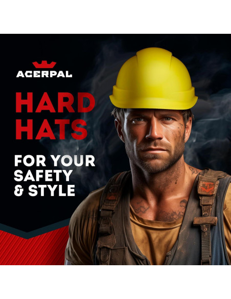 Casco de Seguridad Acerpal 2LMV Color Lima con Ventilación