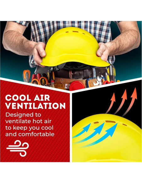 Casco de Seguridad Acerpal 2LMV Color Lima con Ventilación