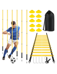 Equipo de Agilidad SMTPDT: 6 Postes, Escalera 6,10m, 10 Conos