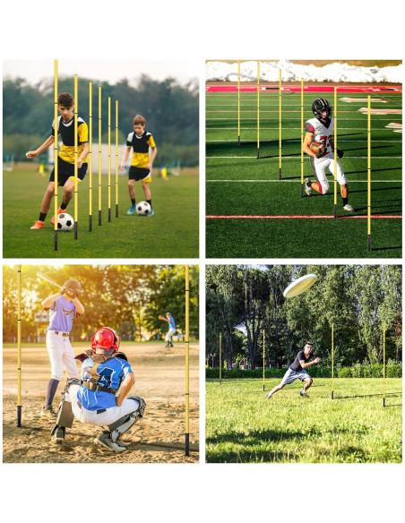 Equipo de Agilidad SMTPDT: 6 Postes, Escalera 6,10m, 10 Conos