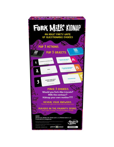 Juego Secuestro de Leche con Tenedor Hasbro para Adultos