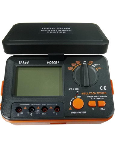 Probador de Aislamiento Digital JUNLIXN VC60B+ 250/500/1000V