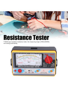 Probador de Resistencia Aislante TY6045 1000V 5-2000M 2