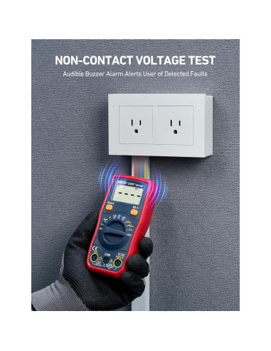 Multímetro Digital AstroAI ASIDM130B, Mide Voltaje y Más