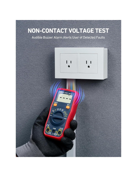 Multímetro Digital AstroAI ASIDM130B, Mide Voltaje y Más