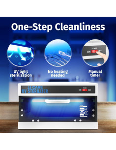 Gabinete Desinfectante UV JJ CARE 8L - Temporizador Manual 2