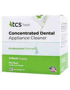 Limpiador Dental TCS Fresh 24 Sobres Menta Profesional
