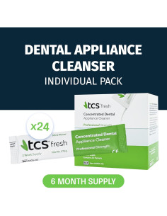 Limpiador Dental TCS Fresh 24 Sobres Menta Profesional 2