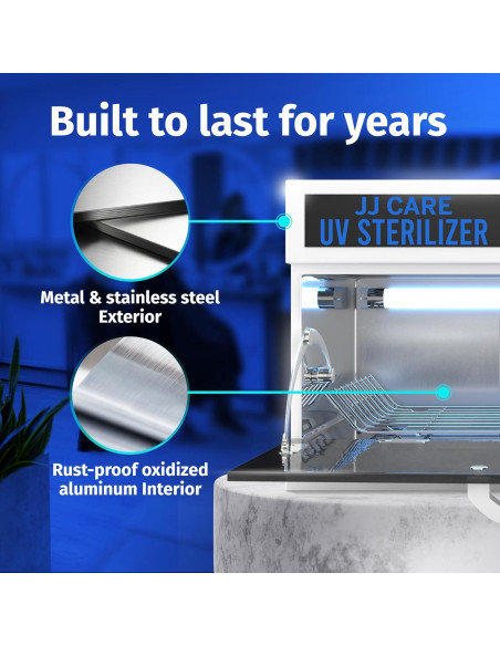 Gabinete Desinfectante UV JJ CARE 8L - Temporizador Manual