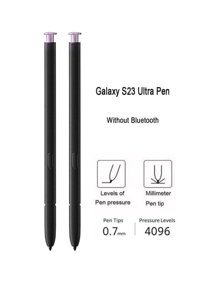2 Pcs S Pen Reemplazo Galaxy S23 Ultra Befzygwk Lavanda