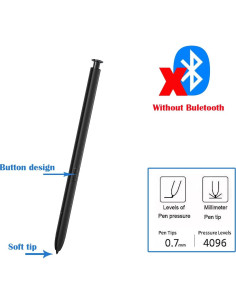 2 Pcs S Pen Reemplazo Galaxy S23 Ultra Negro 2
