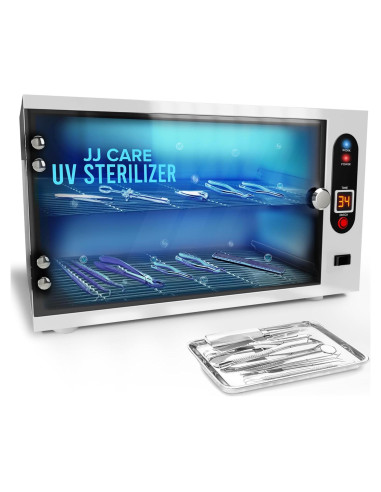 Esterilizador UV JJ CARE 8 Litros con Temporizador LED