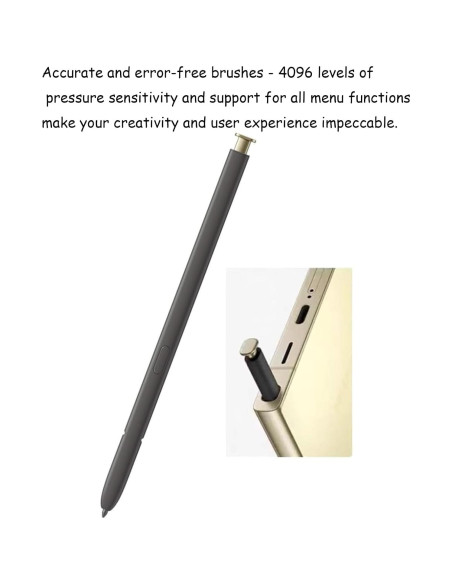 Paquete de 2 S Pen Galaxy S24 Ultra Oro Amarillo