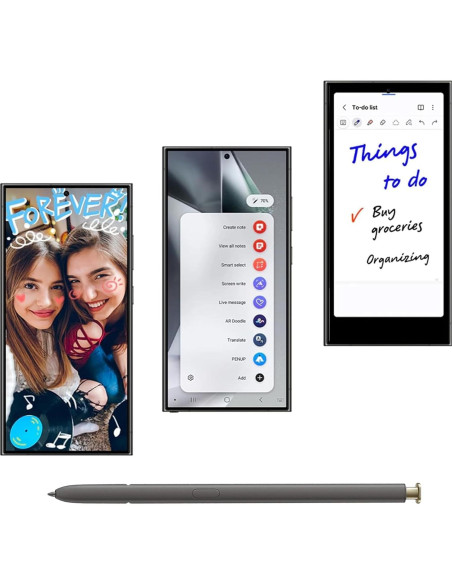 Paquete de 2 S Pen Galaxy S24 Ultra Oro Amarillo