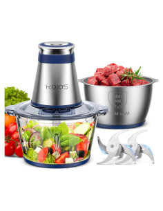 Procesador de Alimentos KOIOS AMJ-301 500W 2L Azul