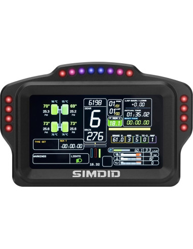 Pantalla de Simulación Hamgeek DV480 PRO 5" 16 LEDs RGB