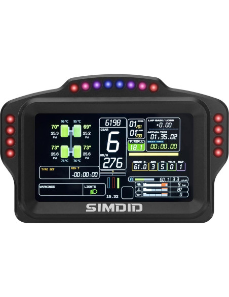 Pantalla de Simulación Hamgeek DV480 PRO 5" 16 LEDs RGB