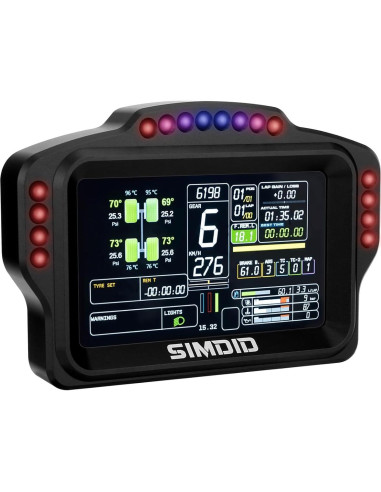 Pantalla de Simulación Hamgeek DV480 PRO 5" 16 LEDs RGB