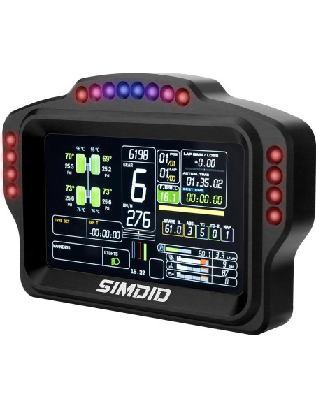 Pantalla de Simulación Hamgeek DV480 PRO 5" 16 LEDs RGB