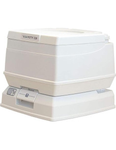 Inodoro Portátil Dock Edge Visa Potty 8L Gris 2