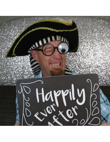 Gafas Graciosas Delphinus con Ojos Movibles para Fiesta