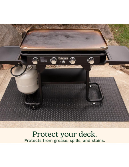 Alfombrilla Cuisinart 165x91 cm Antideslizante para BBQ