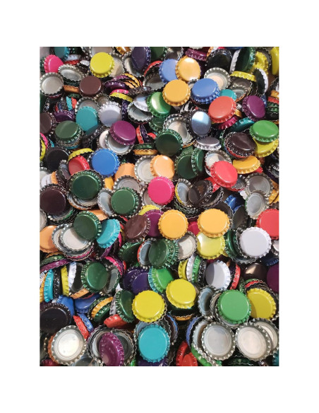 100 Tapas de Botellas de Cerveza Reina de la Elaboración Casera