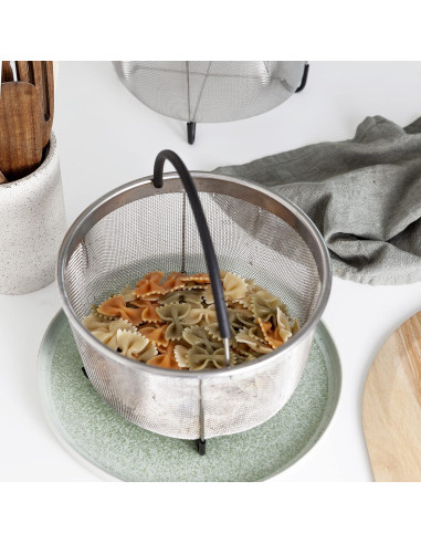 Cesta de Vapor Acero Inoxidable 8QT Prepmen para Instant Pot