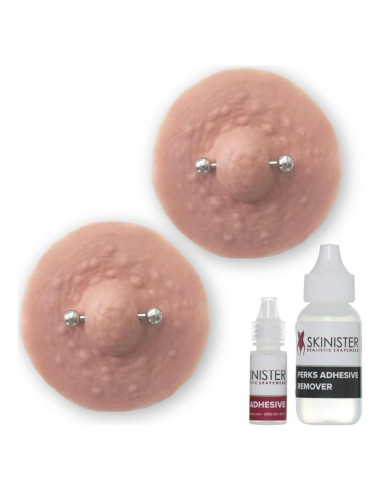 Pezones Prostéticos Skinister Perks - Silicona Realista