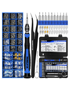 Kit de Reparación de Gafas MINGFIX con Tornillos y Pinzas