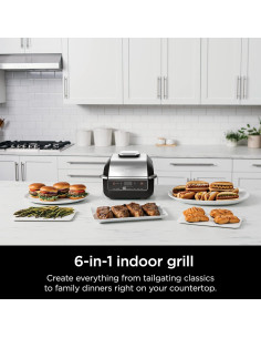 Parrilla Ninja Foodi EG201 6-en-1 con Freidora de Aire 2