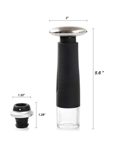 Set de Accesorios para Vino Secura 12 Piezas con Aerador