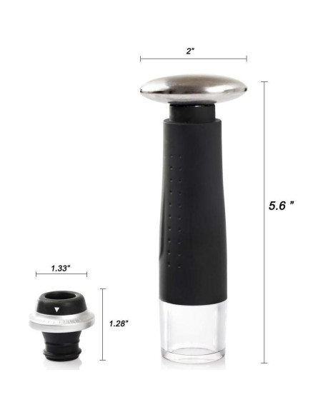 Set de Accesorios para Vino Secura 12 Piezas con Aerador